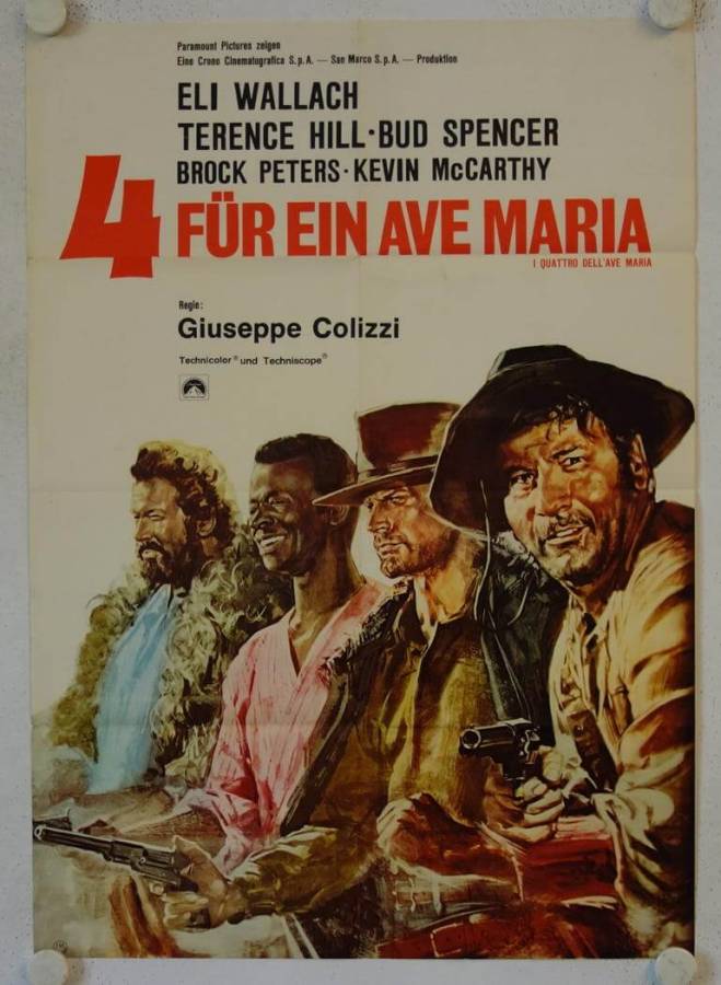 Vier für ein Ave Maria originales deutsches Filmplakat